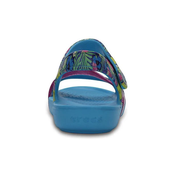 CROCS LINA SANDAL K ELECTRIC BLUE