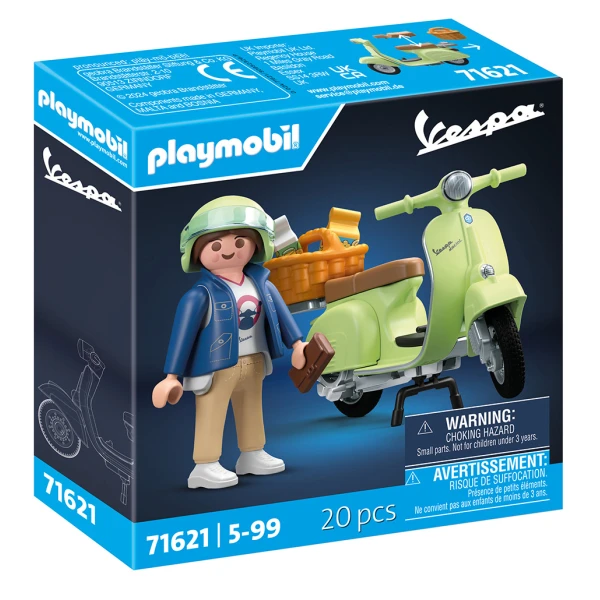 PLAYMOBIL VESPA GIRL WITH VESPA