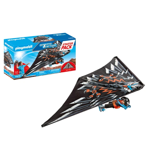 PLAYMOBIL SPORTS & ACTION STARTER PACK ΠΤΗΣΗ ΜΕ ΑΝΕΜΟΠΤΕΡΟ