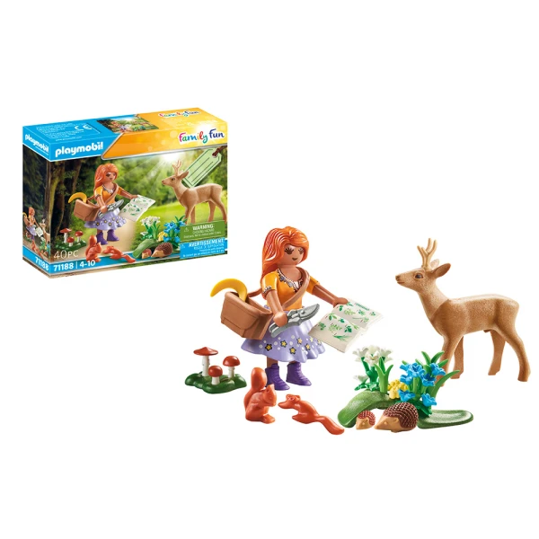 PLAYMOBIL FAMILY FUN GIFT SET PLANT SCIENTIST