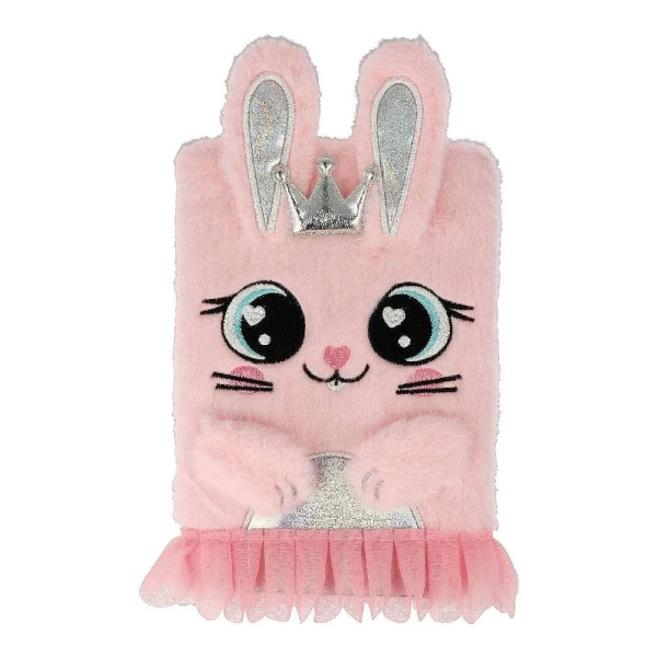 DIARY CUTIES A5 PINK BUNNY WITH TUTU SKIRT
