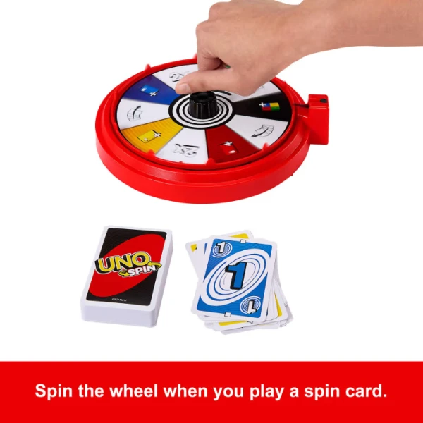 FAMILY TABLE GAME UNO SPIN