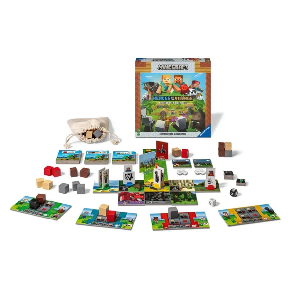 RAVENSBURGER ΠΑΙΔΙΚΟ ΕΠΙΤΡΑΠΕΖΙΟ MINECRAFT HEROES