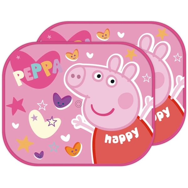 CAR SUN PROTECTION 2 pcs SET PEPPA PIG