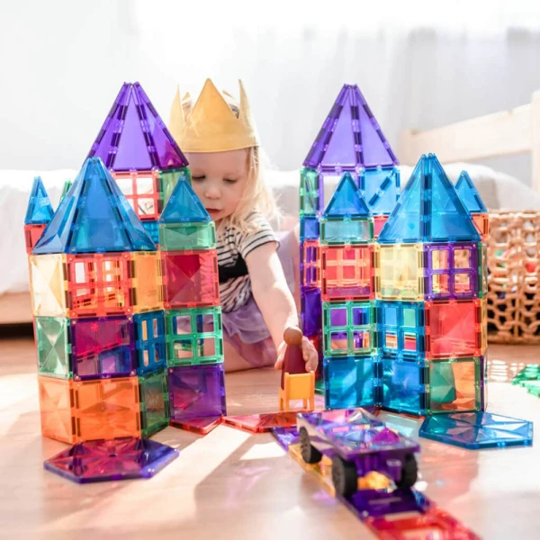 CONNETIX MAGNETIC TILES RAINBOW MEGA PACK 212 pcs