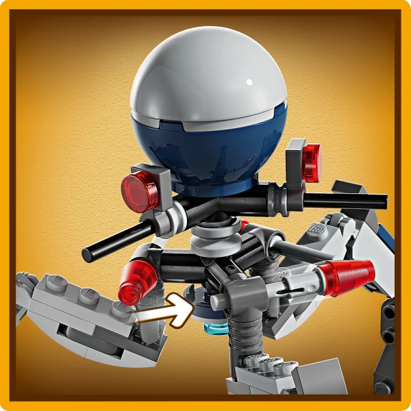 LEGO® STAR WARS™ ΠΑΚΕΤΟ ΜΑΧΗΣ ΜΕ ΣΤΡΑΤΙΩΤΕΣ ΚΛΩΝΟΥΣ™ & ΑΝΔΡΟΕΙΔΗ ΜΑΧΗΣ™