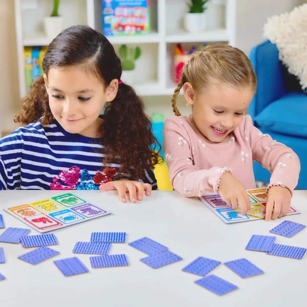 MATCHING BOARD GAME RED DOG BLUE DOG LOTTO