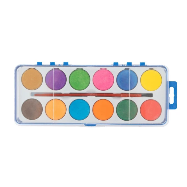 12 WATERCOLORS SET