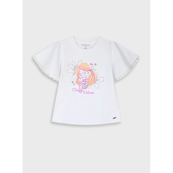 ENERGIERS BLOUSE GIRL BEBE WHITE