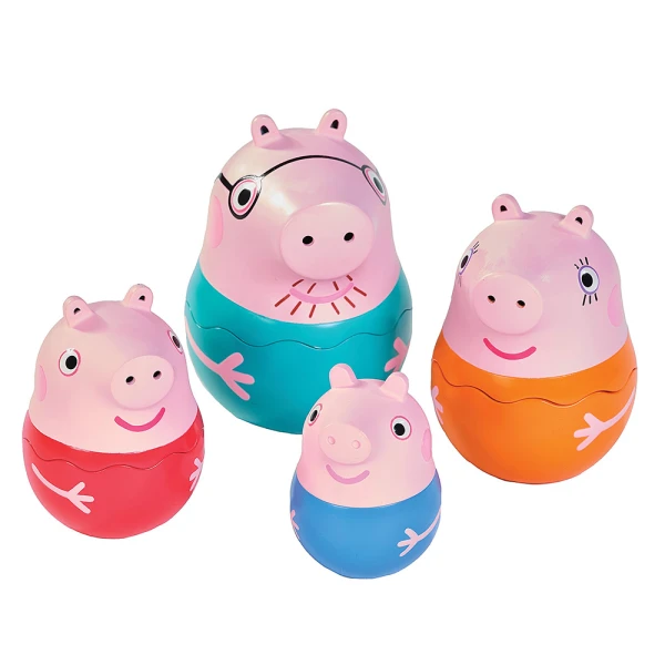 TOMY TOOMIES ΒΡΕΦΙΚΟ ΠΑΙΧΝΙΔΙ ΜΠΑΝΙΟΥ ΟΙΚΟΓΕΝΕΙΑ PEPPA PIG ΣΤΗ ΦΩΛΙΑ ΓΙΑ 18+ ΜΗΝΩΝ