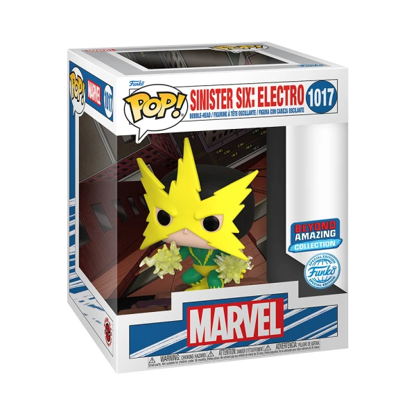 FUNKO POP! ΦΙΓΟΥΡΑ ΒΙΝΥΛΙΟΥ DELUXE MARVEL BEYOND AMAZING SINISTER 6 - ELECTRO 1017
