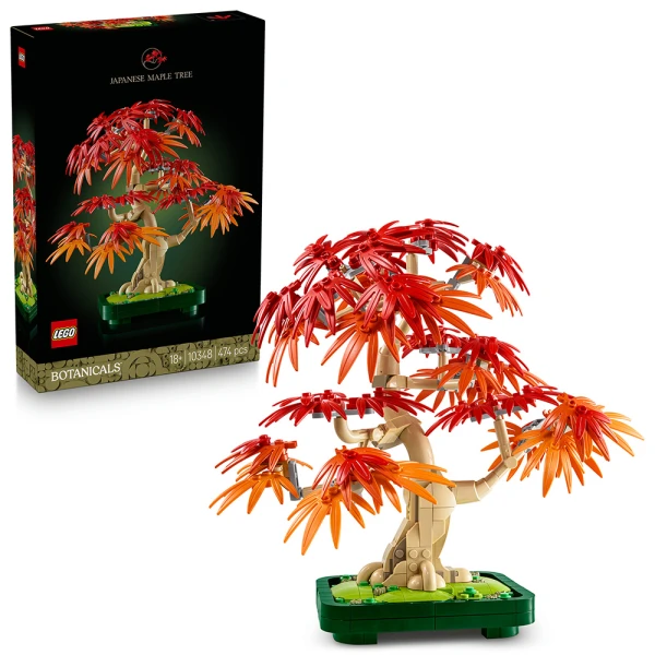 LEGO® BOTANICALS ΜΠΟΝΣΑΙ ΚΟΚΚΙΝΟΣ ΙΑΠΩΝΙΚΟΣ ΣΦΕΝΔΑΜΟΣ