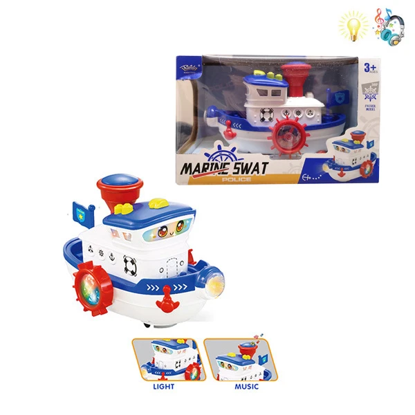 B/O BEBE SHIP WITH SOUNDS AND LIGHT - BLUE