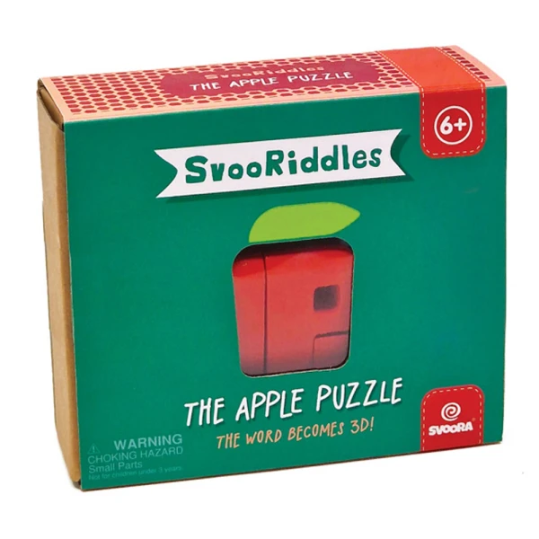 SVOORA SVOORIDLES 3D ΠΑΖΛ ΞΥΛΙΝΟ APPLE