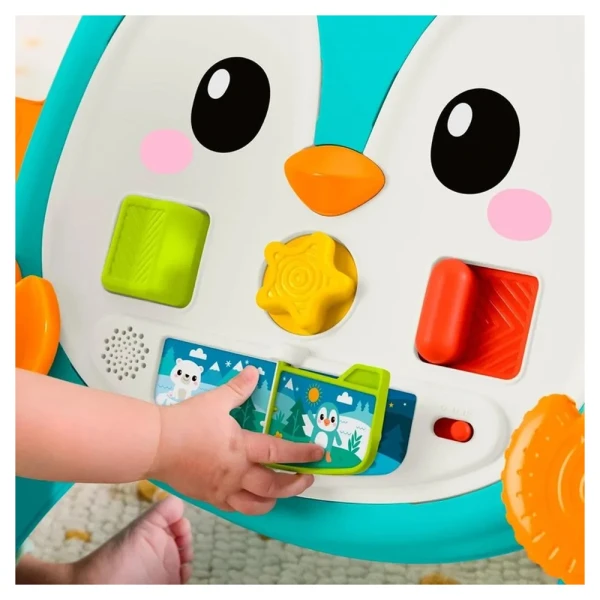 FISHER PRICE MUSICAL PENGUIN ACTIVITY WALKER 2 IN 1