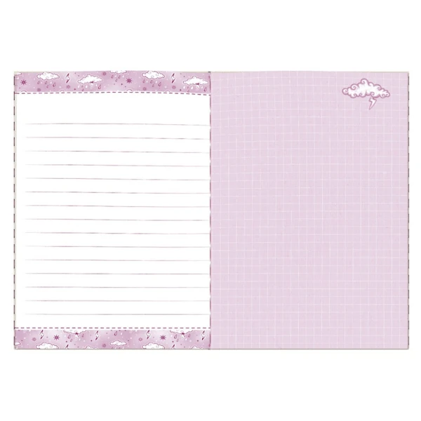 GORJUSS SANTORO STITCHED NOTEBOOK LITTLE STORM CLOUD