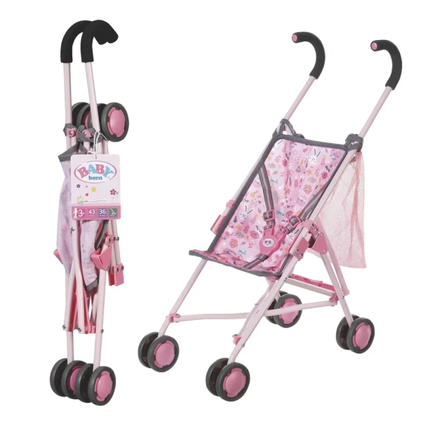 ZAPF CREATION BABY BORN ΚΑΡΟΤΣΑΚΙ ΒΟΛΤΑΣ ΜΕ ΤΣΑΝΤΑ