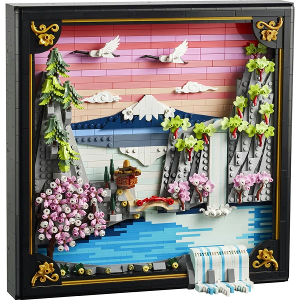 LEGO® ART ΙΑΠΩΝΙΚΟ ΤΟΠΙΟ ΜΕ ΑΝΘΙΣΜΕΝΕΣ ΚΕΡΑΣΙΕΣ