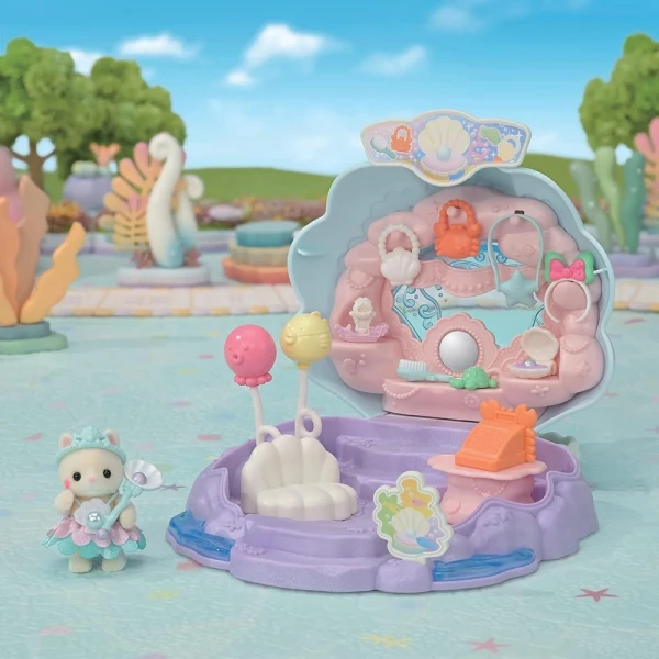 THE SYLVANIAN FAMILIES BABY MERMAID SHOP