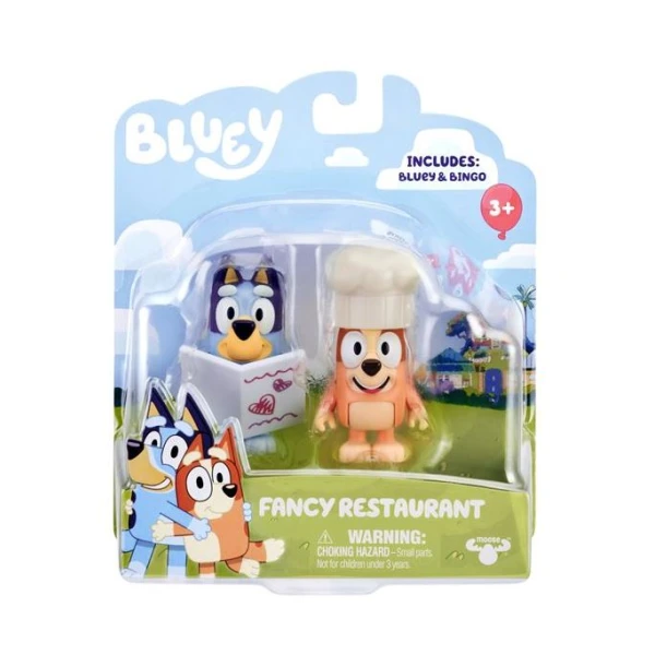 BLUEY S2 FIGURES 2 PACK W4 - 2 DESIGNS