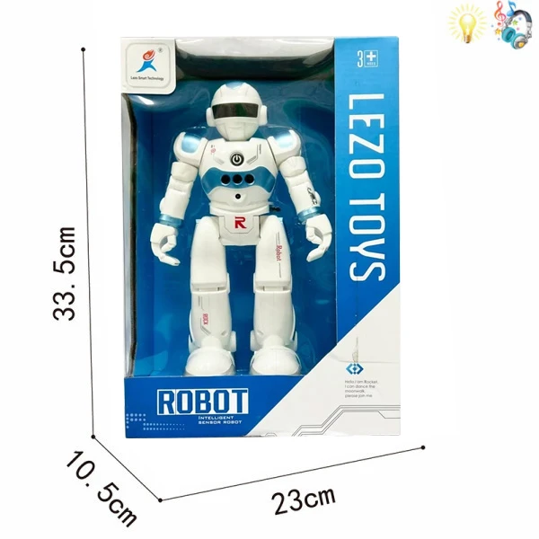 REMOTE CONTROL ROBOT WITH INFRARED BLUE