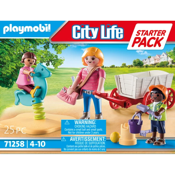 PLAYMOBIL CITY LIFE STARTER PACK ΝΗΠΙΑΓΩΓΟΣ ΜΕ ΠΑΙΔΑΚΙ ΚΑΙ ΚΑΡΟΤΣΑΚΙ