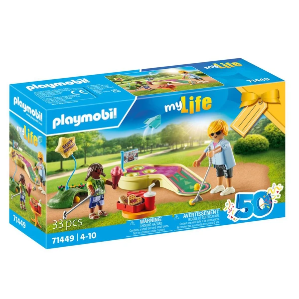 PLAYMOBIL CITY LIFE GIFT SET MINI-GOLF ΠΑΡΤΥ