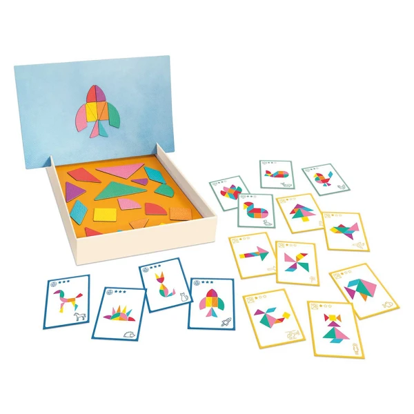 HAPPIHOBBI MAGNET MAGICAL SHAPES 26 EDUCATIONAL PAPER MAGNETS 