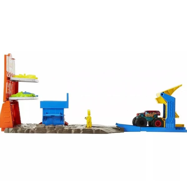 HOT WHEELS MONSTER TRUCKS BLAST STATION