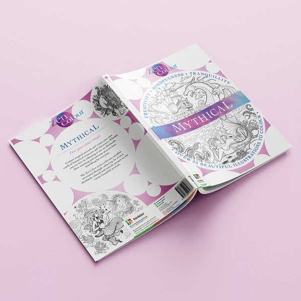 COLOURING BOOK ZEN - MYTHICAL