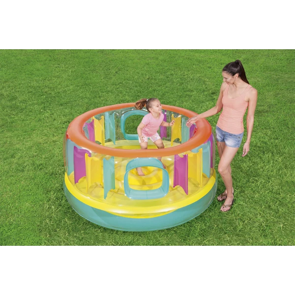BESTWAY UP-IN AND OVER INFLATABLE TRAMPOLINE BOUNCEJAM BOUNCER 180X86 cm