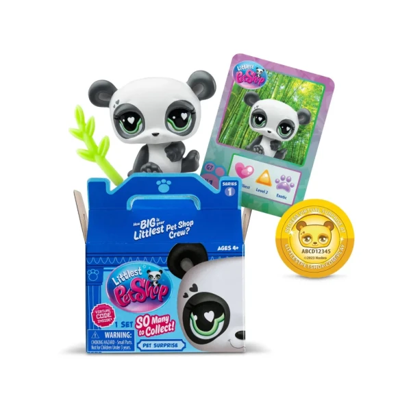 LITTLEST PETSHOP BLIND BOX WITH SINGLE FIGURE W1 - 18 DESIGNS