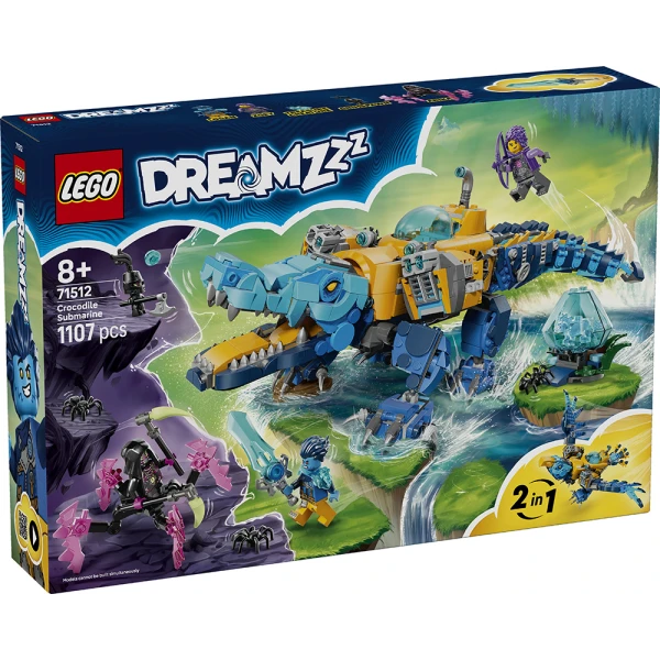 LEGO® DREAMZZZ™ ΥΠΟΒΡΥΧΙΟ-ΚΡΟΚΟΔΕΙΛΟΣ