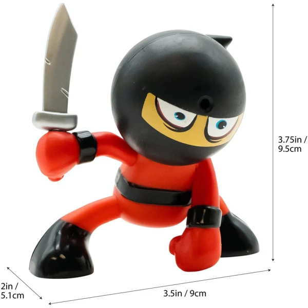 FIGURES FART NINJAS S10 - 8 DESIGNS