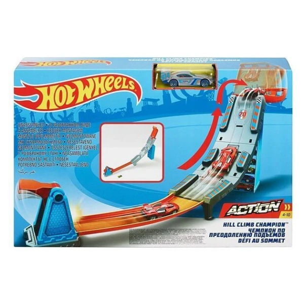 HOT WHEELS ΑΓΩΝΙΣΤΙΚΗ ΠΙΣΤΑ ΓΙΑ ΚΟΛΠΑ - HILL CLIMP CHAMPION