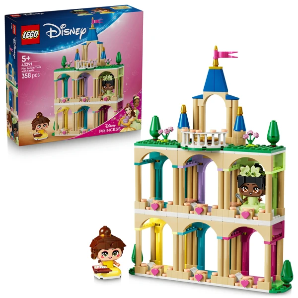 LEGO®  DISNEY PRINCESS ΜΙΝΙ ΜΠΕΛ & ΤΙΑΝΑ ΜΕ ΚΑΣΤΡΟ