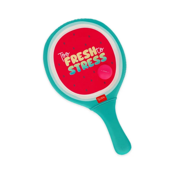 LEGAMI BEACH RACKETS SET WITH 2 BALLS WATERMELON