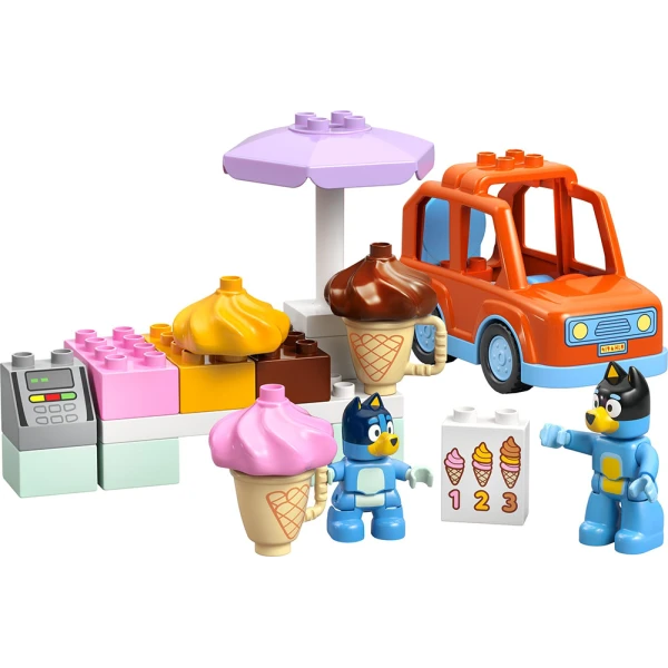 LEGO® DUPLO® BLUEY ICE CREAM TRIP WITH BLUEY