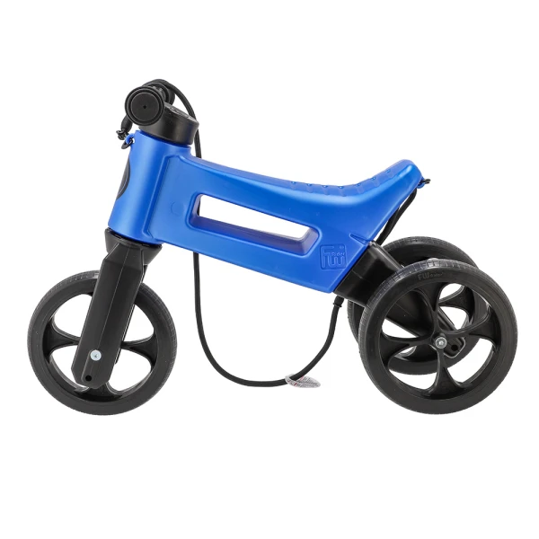 FW RIDER SUPERSPORT BALANCE BIKE 2 IN 1 METALLIC BLUE