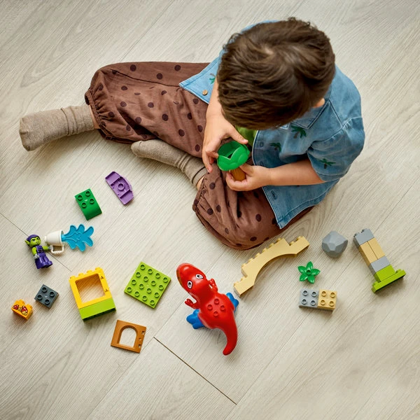 LEGO® DUPLO® MARVEL ΔΕΙΝΟΣΑΥΡΟΣ ΣΠΑΙΝΤΙ-ΡΕΞ vs ΓΚΡΙΝ ΓΚΟΜΠΛΙΝ