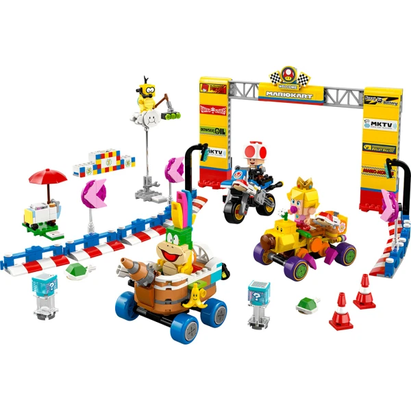 LEGO® SUPER MARIO™: MARIO KART™ – BABY PEACH & ΣΕΤ ΓΚΡΑΝ ΠΡΙ