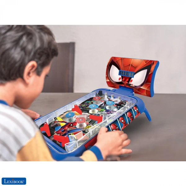 LEXIBOOK SPIDERMAN ΗΛΕΚΤΡΟΝΙΚΟ ΦΛΙΠΕΡΑΚΙ ΜΕ ΦΩΤΑ ΚΑΙ ΗΧΟΥΣ