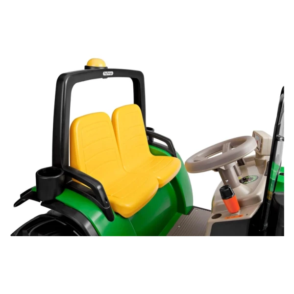 PEG-PEREGO TRACTOR 12 VOLT JOHN DEERE DUAL FORCE