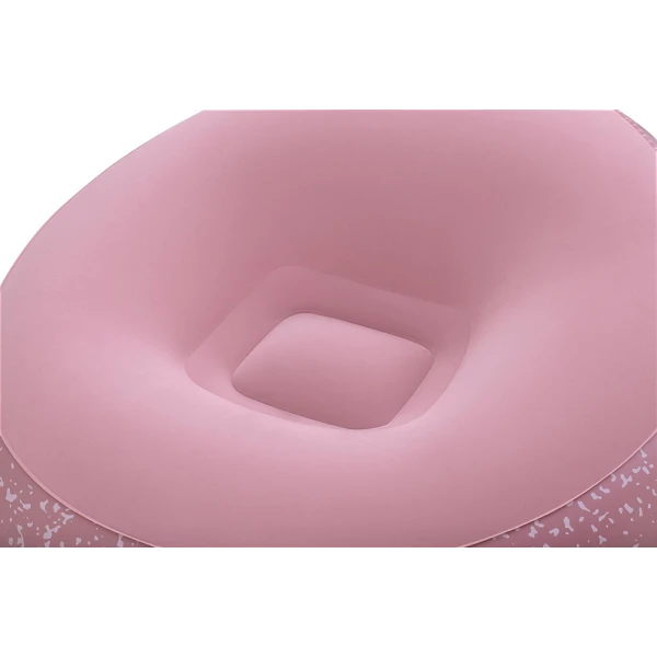 BESTWAY INFLATABLE CHAIR 112X112X66 cm INFLATE A CHAIR PINK