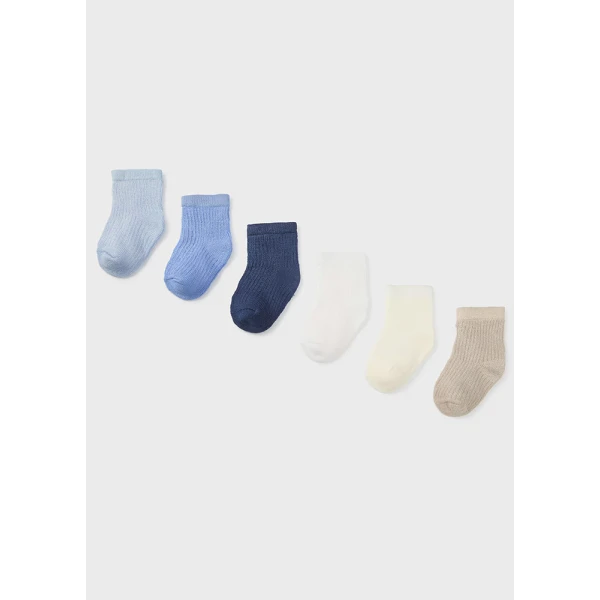 MAYORAL SET 6 SOCKS ΓΑΛΑΖΙΑ