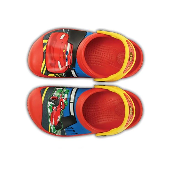 CROCS McQUEEN & FRANCESCO CLOG FLAME/YELLOW