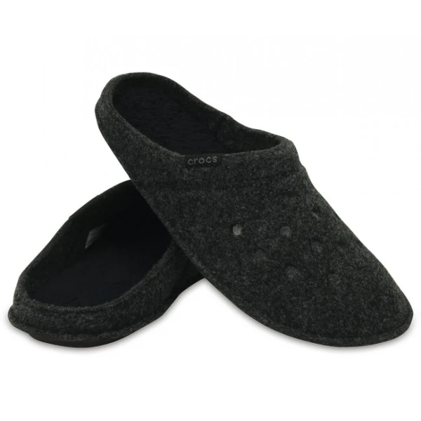 CROCS CLASSIC SLIPPER BLACK-BLACK