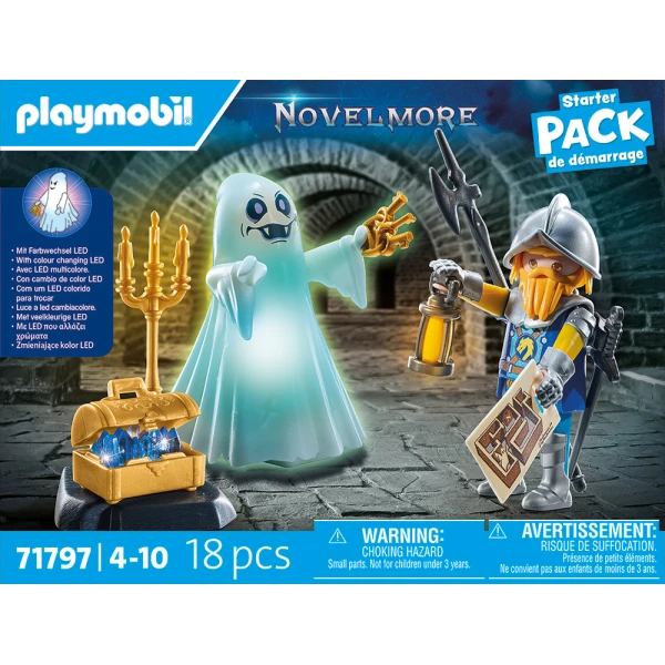 PLAYMOBIL NOVELMORE STARTER PACK GHOST AND NOVELMORE KNIGHT