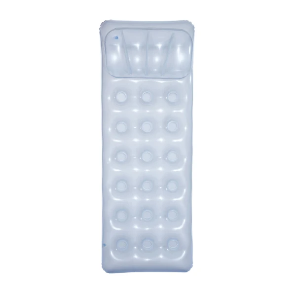 BESTWAY INFLATABLE METAL TECH LOUNGE SILVER 188X71 cm 
