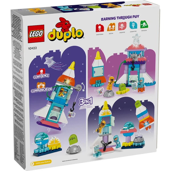 LEGO® DUPLO® 3IN1 SPACE SHUTTLE ADVENTURE